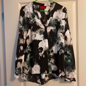Long sleeve blouse